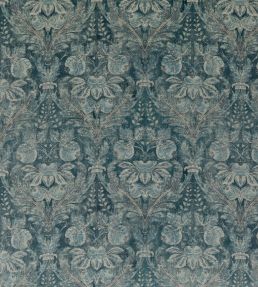 Lapura Velvet Fabric by GP & J Baker Blue