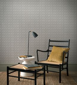 Boxwood Trellis Wallpaper by GP & J Baker Blush
