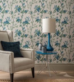 Peony & Blossom Wallpaper by GP & J Baker Vintage