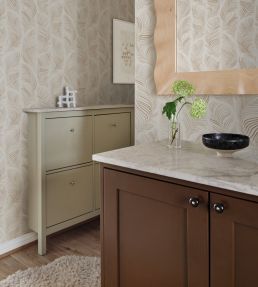 Grace Wallpaper by Sandberg Beige