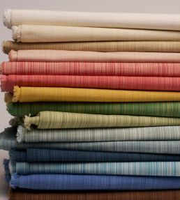 Gracie Solid Strie Fabric by Schumacher Indigo