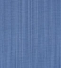 Gracie Solid Strie Fabric by Schumacher Cobalt