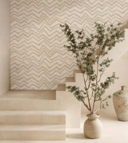 Graffiti Wallpaper by Missoni Burnt Umber