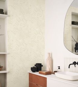 Granada Wallpaper by Casadeco Beige Creme