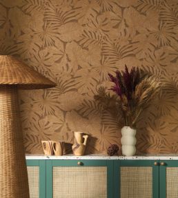 Granada Wallpaper by Casadeco Caramel