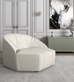 Granada Fabric by Wemyss Ecru