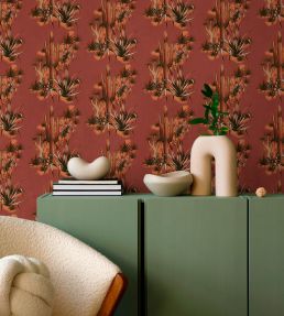 Grand Canyon Wallpaper by Coordonne Coral