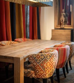 Grand Khan Fabric by Andrew Martin Multi