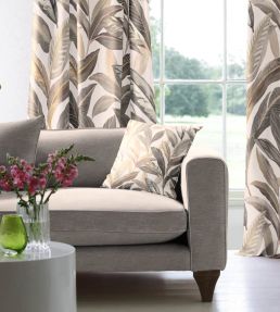 Grand Oasis Fabric by Arley House Ecru