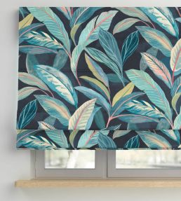 Grand Oasis Fabric by Arley House Indigo