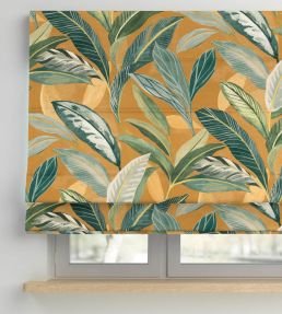 Grand Oasis Fabric by Arley House Lemon