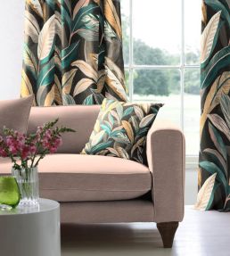 Grand Oasis Fabric by Arley House Moonlight