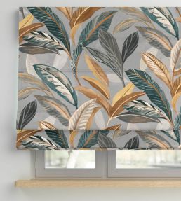 Grand Oasis Fabric by Arley House Slate