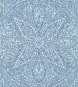 Grand Paisley Wallpaper by Zoffany Indigo