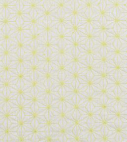 Grande Etoile Fabric by Vanderhurd Lime/Cream