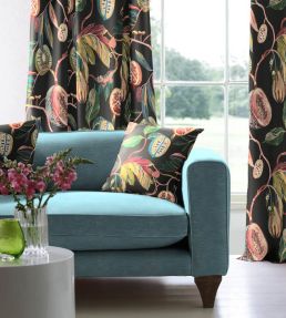 Grande Guava Fabric by Arley House Black