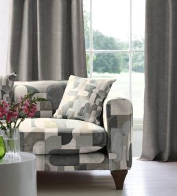 Grande Ikon Fabric by Arley House Cloud