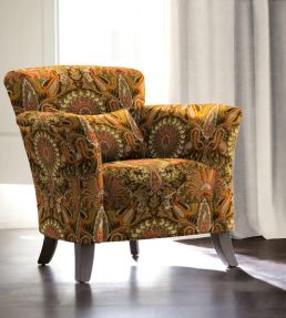 Grande Kashmir Fabric by Arley House Saffron
