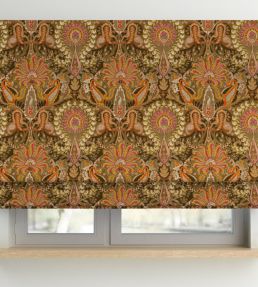Grande Kashmir Fabric by Arley House Saffron