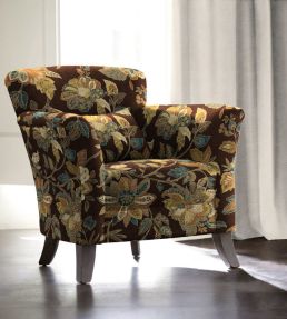 Grande Paridisa Fabric by Arley House Amber
