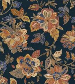 Grande Paridisa Fabric by Arley House Lapis
