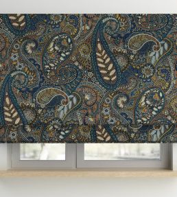 Grande Pashmina Fabric by Arley House Prussian