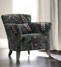 Grande Pashmina Fabric by Arley House Teal