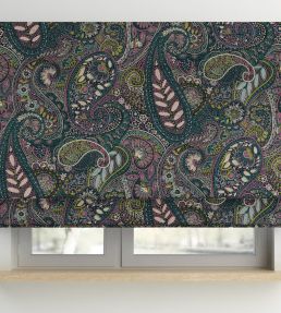 Grande Pashmina Fabric by Arley House Teal