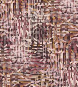 Grande Prism Fabric by Arley House Damson