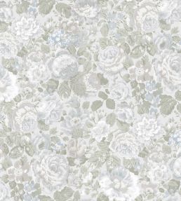 Grande Rose Wallpaper by Jannelli&Volpi Blue
