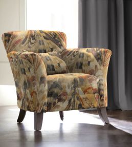 Grande Rutland Fabric by Arley House Coral