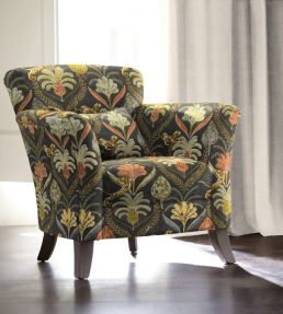 Grande Saranda Fabric by Arley House Earl Grey