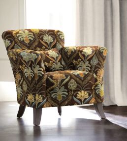 Grande Saranda Fabric by Arley House Nutmeg