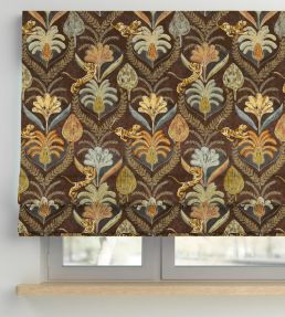 Grande Saranda Fabric by Arley House Nutmeg