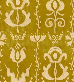 Grandma's Stencil Wallpaper by MINDTHEGAP Mustard
