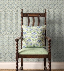 Grantly Wallpaper by GP & J Baker Parchment