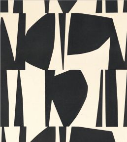 Graphic Art Mural by Caselio Noir et blanc