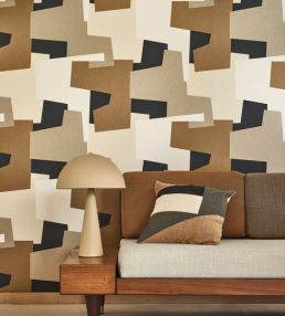 Graphic Game Wallpaper by Casadeco Naturel