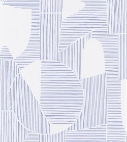 Graphique Wallpaper by Casadeco Bleu