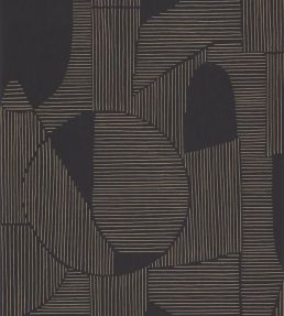 Graphique Wallpaper by Casadeco Noir / Taupe