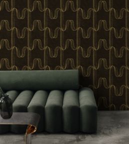 Graphite Wallpaper by Coordonne Ink