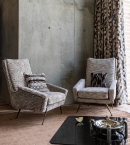 Grassetto Fabric by Clarke & Clarke Multi