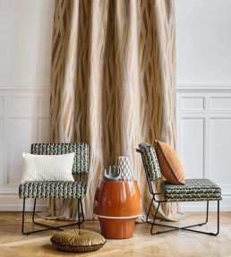 Gravite Fabric by Camengo Givre