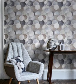 Grayson Wallpaper by Prestigious Textiles Indigo