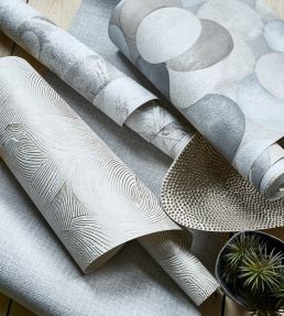 Grayson Wallpaper by Prestigious Textiles Indigo