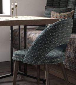 Grease Fabric by Warwick Indigo