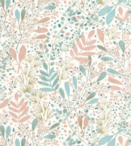 Joy Wallpaper by Caselio Vieux Rose