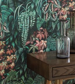 Green Wall Wallpaper by Osborne & Little 1