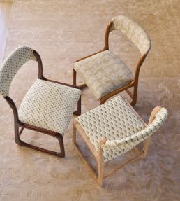 Grey Hills Fabric by Casamance Carbone
