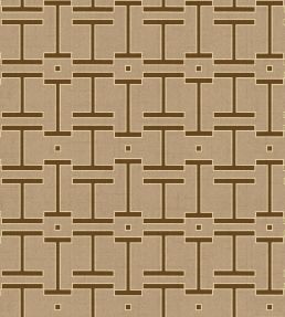 Grid Wallpaper by Coordonne Sand